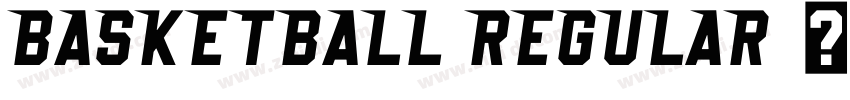Basketball Regular字体转换